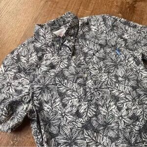 Chubbies Short Sleeve black tropical shirt. Size XL